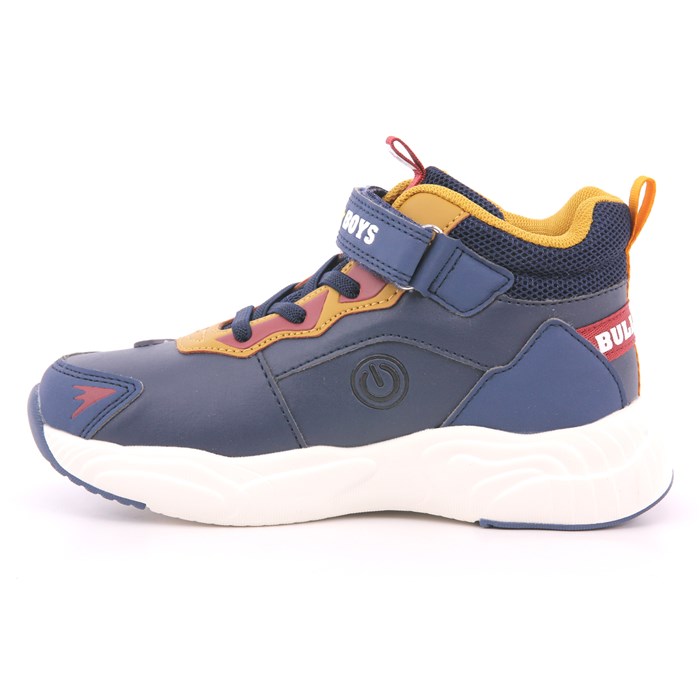 Scarpa Strappi + Elastico Bull Boys Bambino Blu  Scarpe 48 - DNAL4571