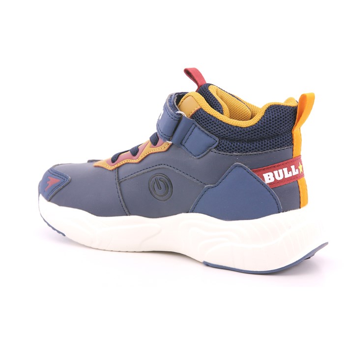 Scarpa Strappi + Elastico Bull Boys Bambino Blu  Scarpe 48 - DNAL4571