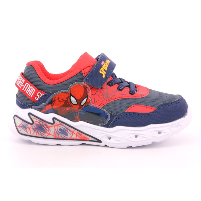 Scarpa Strappi + Elastico Spider Man Bambino Blu  Scarpe 41 - R1310493S