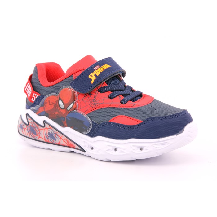 Scarpa Strappi + Elastico Spider Man Bambino Blu  Scarpe 41 - R1310493S