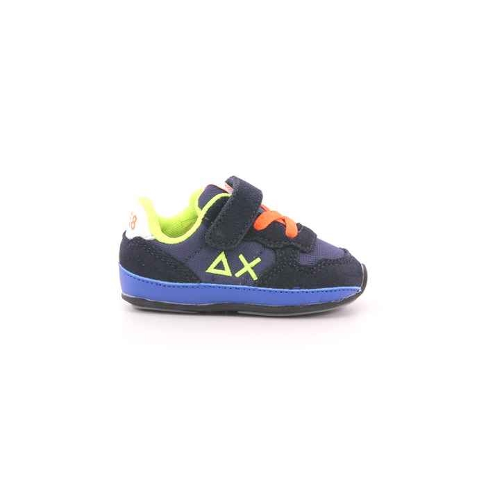 Scarpina Culla Sun68 Bambino Blu  Scarpe 173 - Z44302N