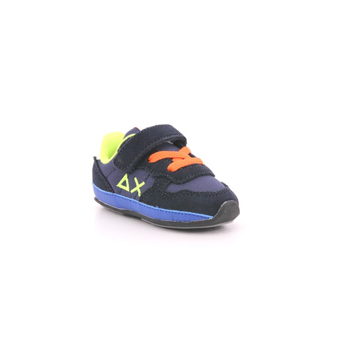 Scarpina Culla Sun68 Bambino Blu  Scarpe 173 - Z44302N