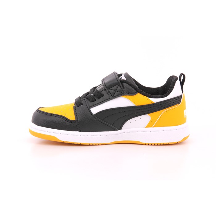 Scarpa Strappi + Elastico Puma Bambino Nero-giallo  Scarpe 1426 - 39742018