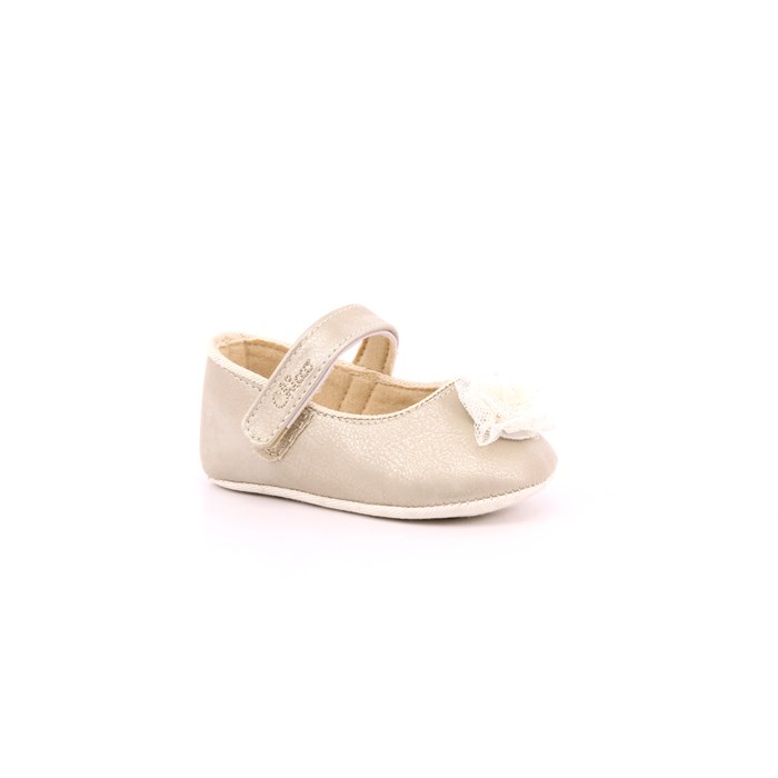 Scarpina Culla Chicco Bambino Platino  Scarpe 751 - 066028