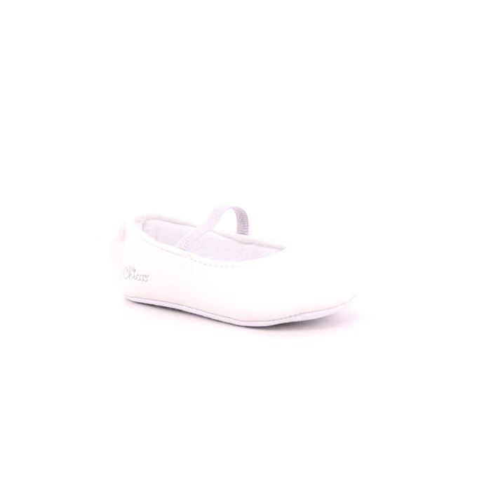 Scarpina Culla Chicco Bambino Bianco  Scarpe 752 - 068012