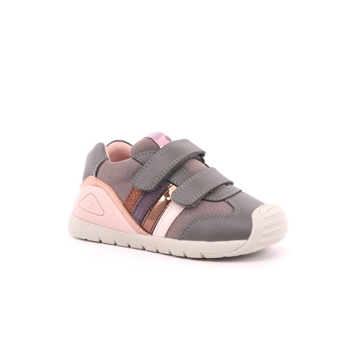 Scarpa Strappi Biomecanics Bambina Grigio  Scarpe 222 - 241110-C213