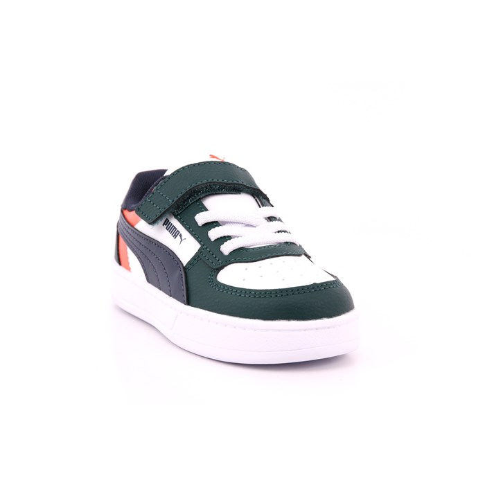 Scarpa Strappi + Elastico Puma Bambino Verde  Scarpe 1436 - 39446309