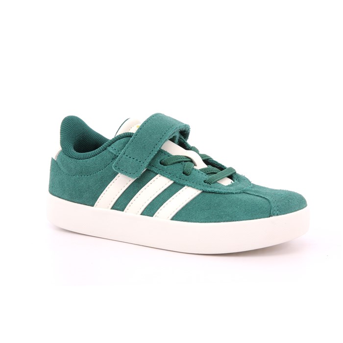 Scarpa Strappi + Elastico Adidas Bambino Verde  Scarpe 1405 - ID9151