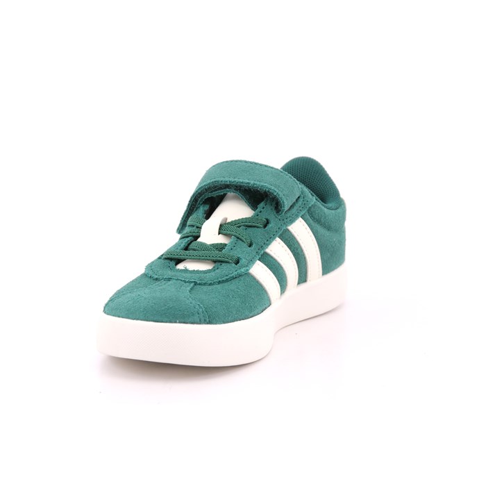 Scarpa Strappi + Elastico Adidas Bambino Verde  Scarpe 1405 - ID9151