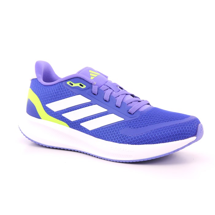 Scarpa Allacciata Adidas Bambino Azzurro  Scarpe 1410 - IE8590