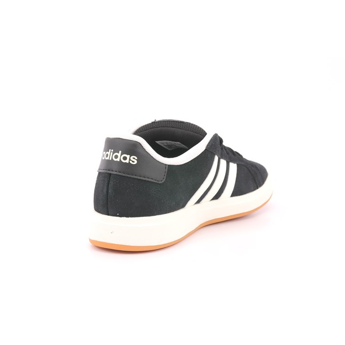 Scarpa Allacciata Adidas Bambino Nero  Scarpe 1426 - JH6178