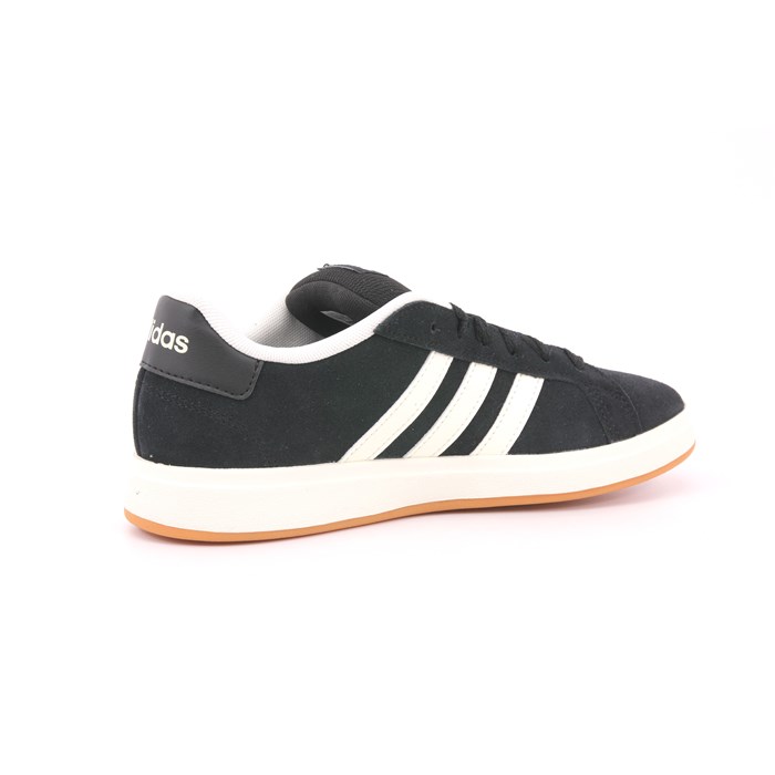 Scarpa Allacciata Adidas Bambino Nero  Scarpe 1426 - JH6178