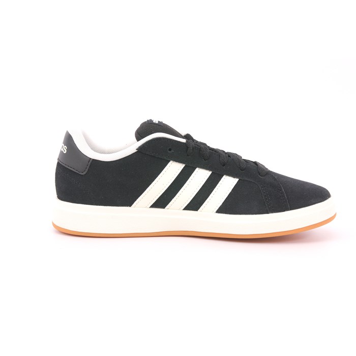 Scarpa Allacciata Adidas Bambino Nero  Scarpe 1426 - JH6178