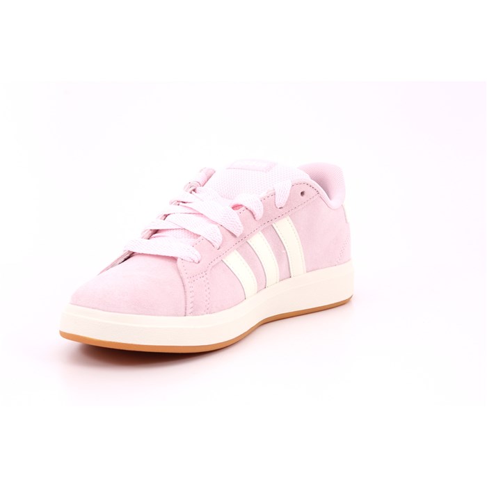 Scarpa Allacciata Adidas Bambina Rosa  Scarpe 1431 - JP5895