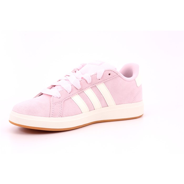 Scarpa Allacciata Adidas Bambina Rosa  Scarpe 1431 - JP5895