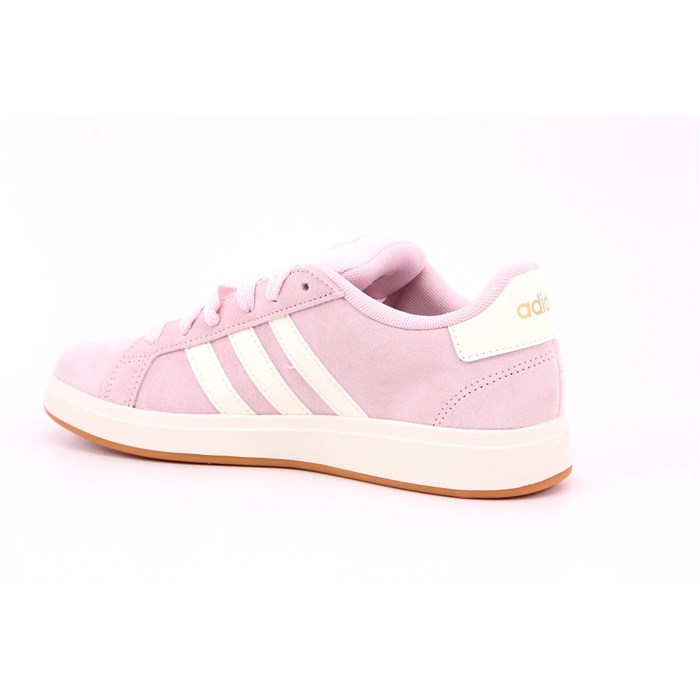 Scarpa Allacciata Adidas Bambina Rosa  Scarpe 1431 - JP5895