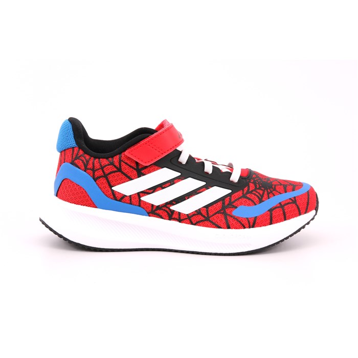 Scarpa Strappi + Elastico Adidas Bambino Azzurro/rosso  Scarpe 1433 - IH8743