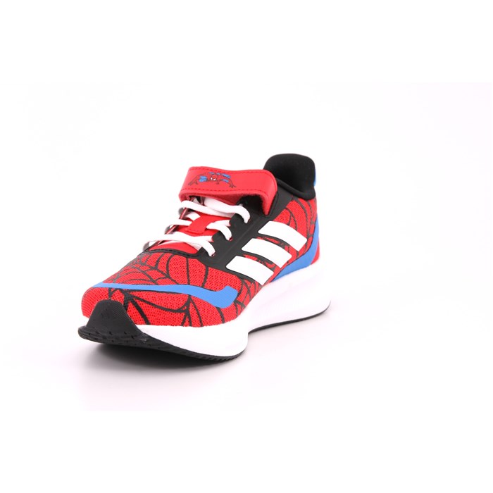 Scarpa Strappi + Elastico Adidas Bambino Azzurro/rosso  Scarpe 1433 - IH8743