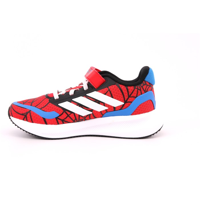 Scarpa Strappi + Elastico Adidas Bambino Azzurro/rosso  Scarpe 1433 - IH8743