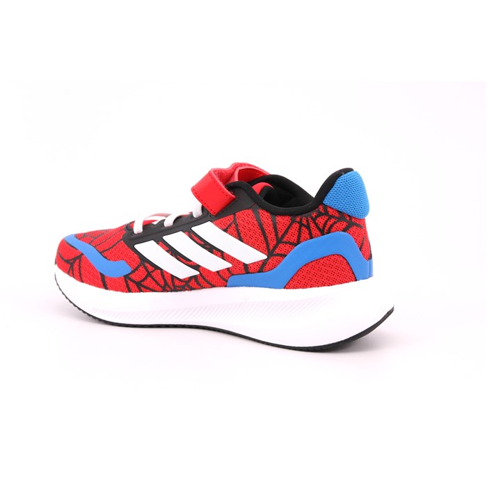 Scarpa Strappi + Elastico Adidas Bambino Azzurro/rosso  Scarpe 1433 - IH8743