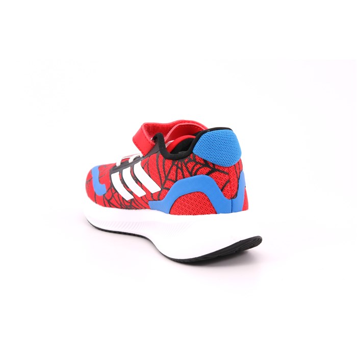 Scarpa Strappi + Elastico Adidas Bambino Azzurro/rosso  Scarpe 1433 - IH8743