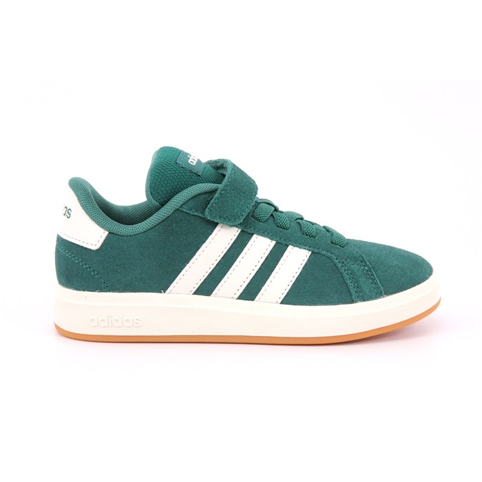 Scarpa Strappi + Elastico Adidas Bambino Verde  Scarpe 1435 - JP5898