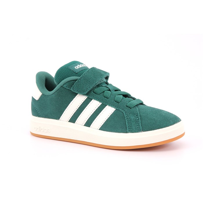 Scarpa Strappi + Elastico Adidas Bambino Verde  Scarpe 1435 - JP5898