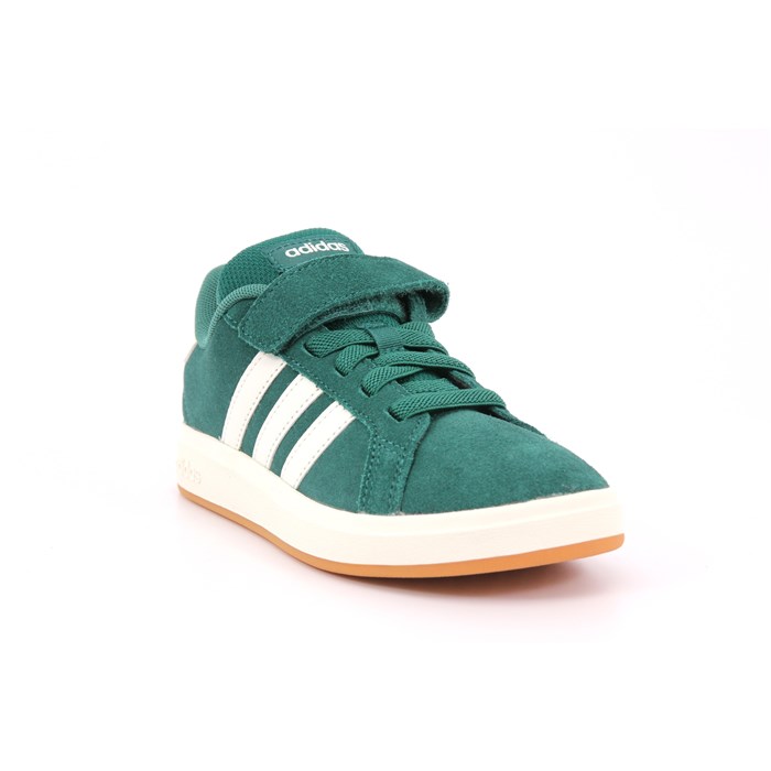 Scarpa Strappi + Elastico Adidas Bambino Verde  Scarpe 1435 - JP5898