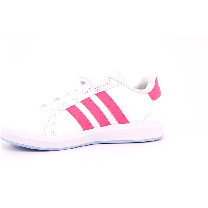 Scarpa Strappi + Elastico Adidas Bambina Bianco  Scarpe 1436 - JI0975