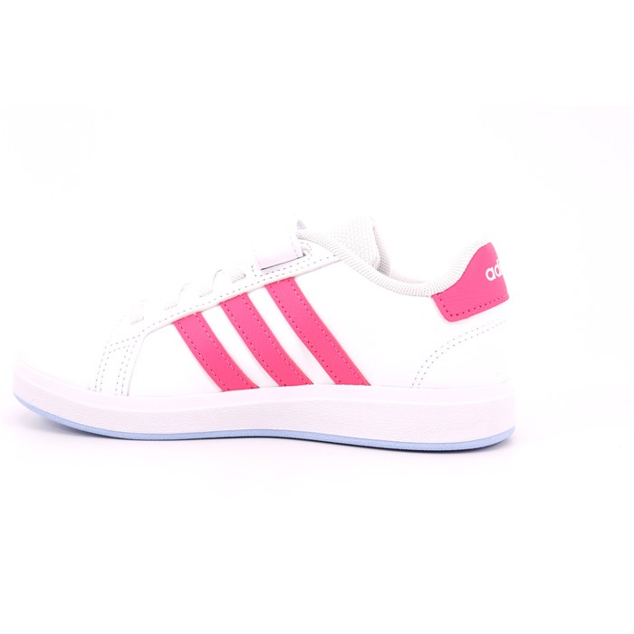 Scarpa Strappi + Elastico Adidas Bambina Bianco  Scarpe 1436 - JI0975