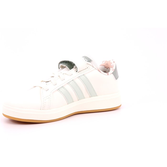 Scarpa Strappi + Elastico Adidas Bambino Panna  Scarpe 1437 - JI3896