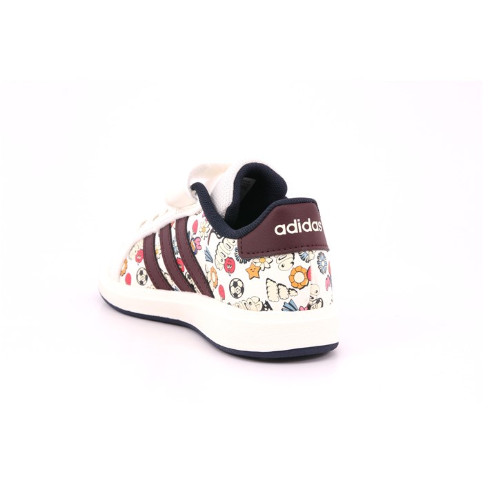 Scarpa Strappi + Elastico Adidas Bambino Panna  Scarpe 1441 - JR5151