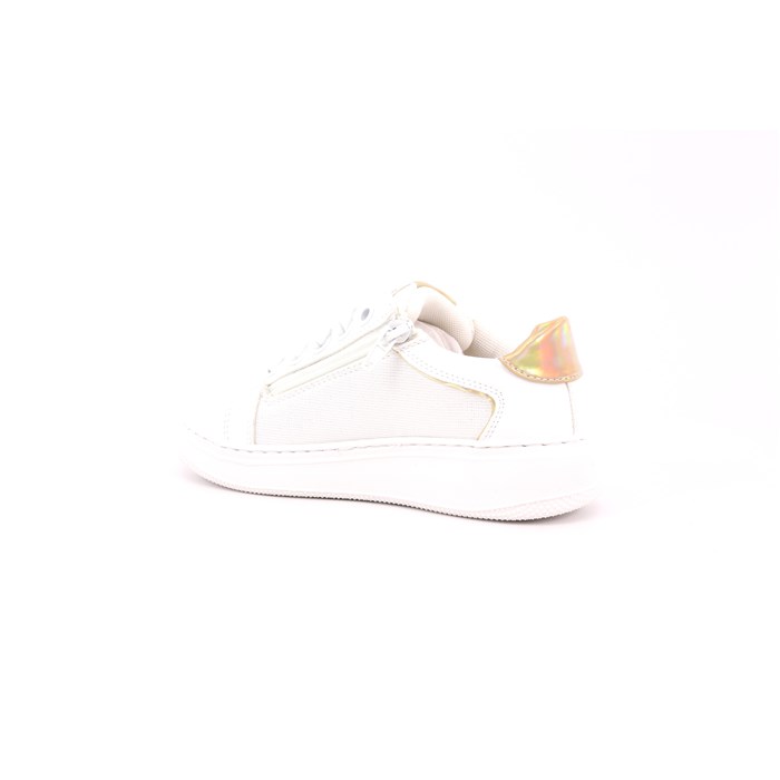 Scarpa Allacciata Asso Bambina Bianco  Scarpe 631 - AG17062A