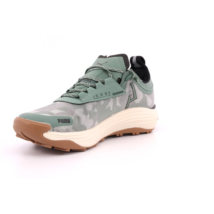 Scarpa Allacciata Puma Uomo Verde  Scarpe 1457 - 37774504