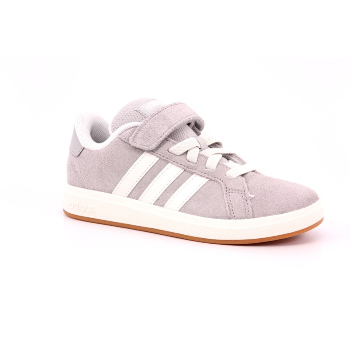 Scarpa Strappi + Elastico Adidas Bambino Grigio  Scarpe 1445 - JP5897