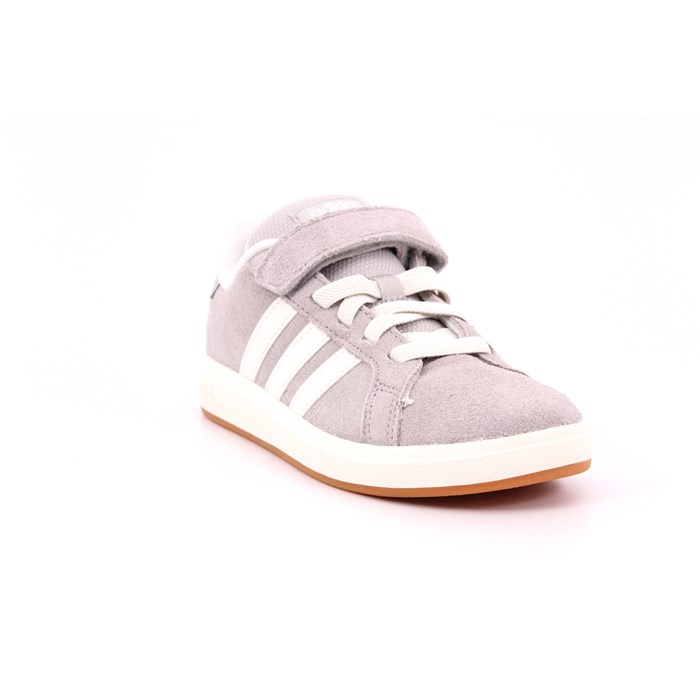 Scarpa Strappi + Elastico Adidas Bambino Grigio  Scarpe 1445 - JP5897