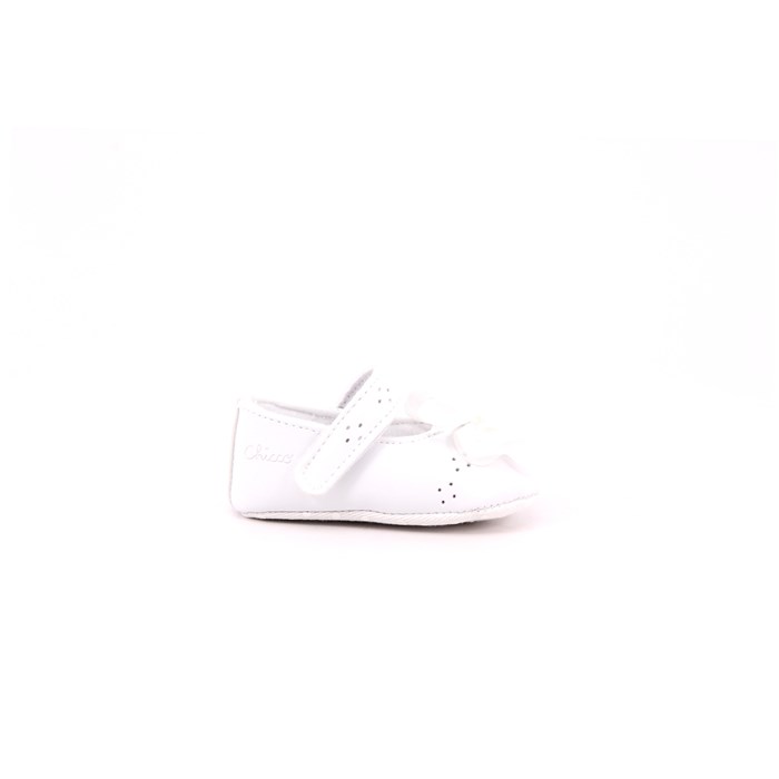 Scarpina Culla Chicco Bambino Bianco  Scarpe 782 - 073004