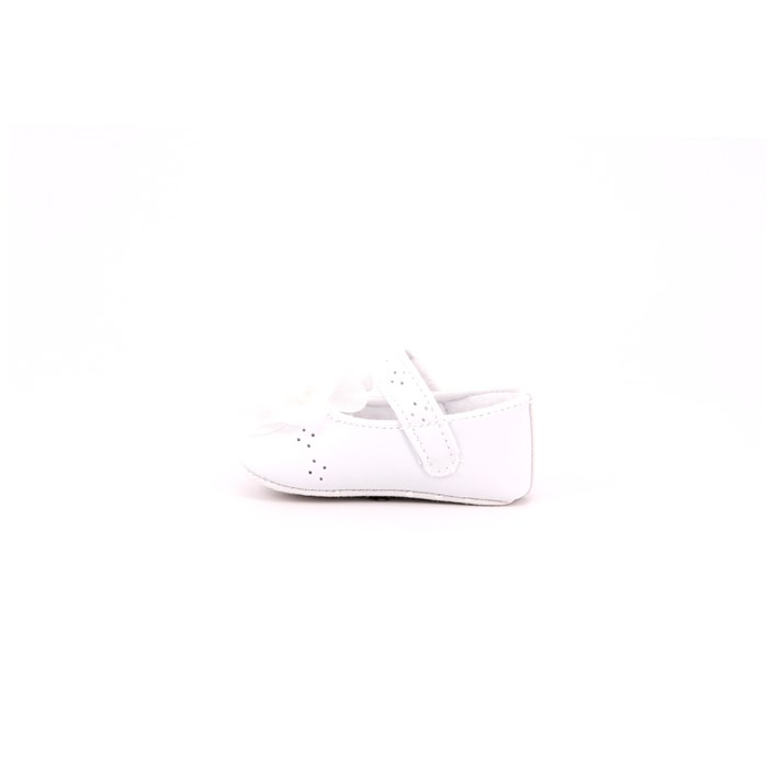 Scarpina Culla Chicco Bambino Bianco  Scarpe 782 - 073004