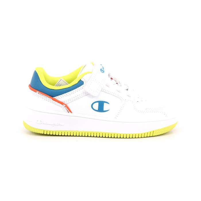 Scarpa Strappi + Elastico Champion Bambino Bianco  Scarpe 1158 - S32414