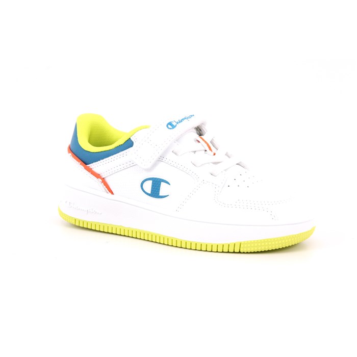 Scarpa Strappi + Elastico Champion Bambino Bianco  Scarpe 1158 - S32414