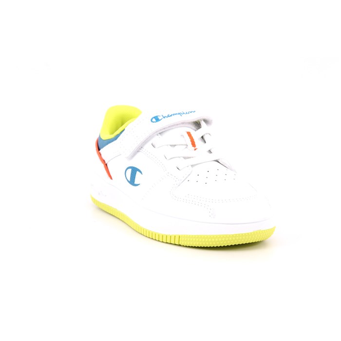 Scarpa Strappi + Elastico Champion Bambino Bianco  Scarpe 1158 - S32414