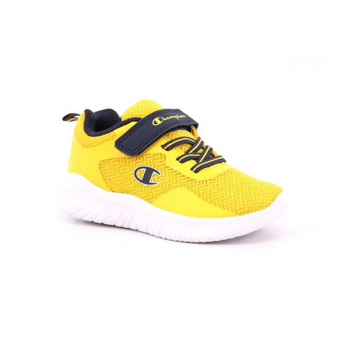 Scarpa Strappi + Elastico Champion Bambino Giallo  Scarpe 1160 - S32454