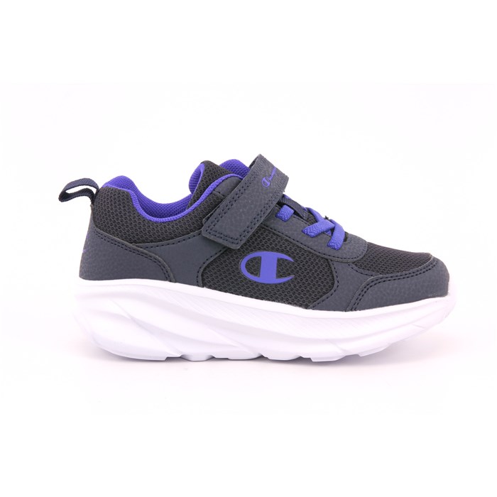 Scarpa Strappi + Elastico Champion Bambino Blu  Scarpe 1163 - S32972