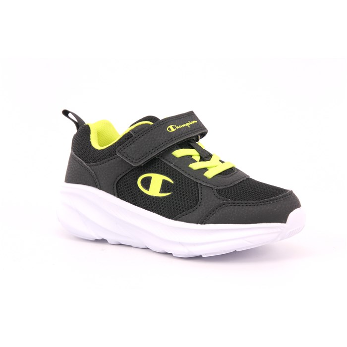 Scarpa Strappi + Elastico Champion Bambino Nero  Scarpe 1164 - S32972