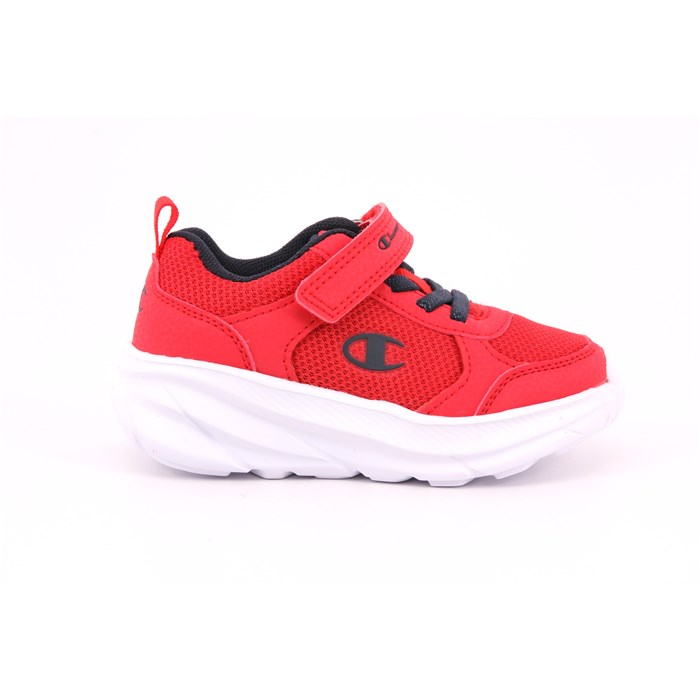 Scarpa Strappi + Elastico Champion Bambino Rosso  Scarpe 1166 - S32997