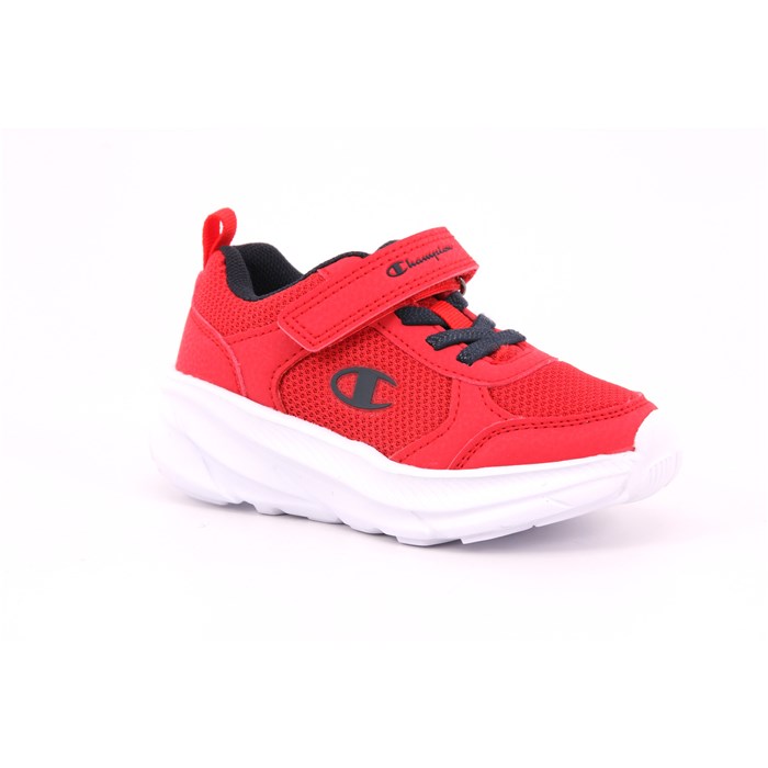 Scarpa Strappi + Elastico Champion Bambino Rosso  Scarpe 1166 - S32997