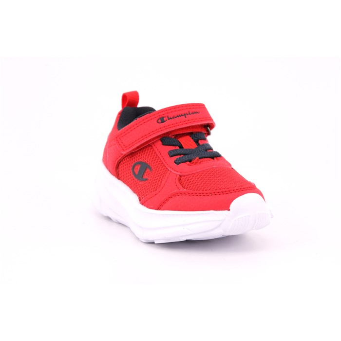 Scarpa Strappi + Elastico Champion Bambino Rosso  Scarpe 1166 - S32997