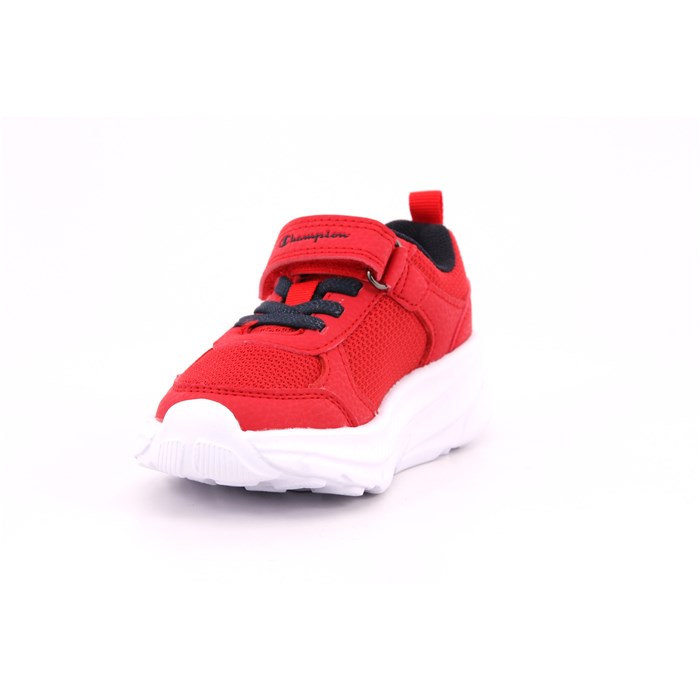 Scarpa Strappi + Elastico Champion Bambino Rosso  Scarpe 1166 - S32997