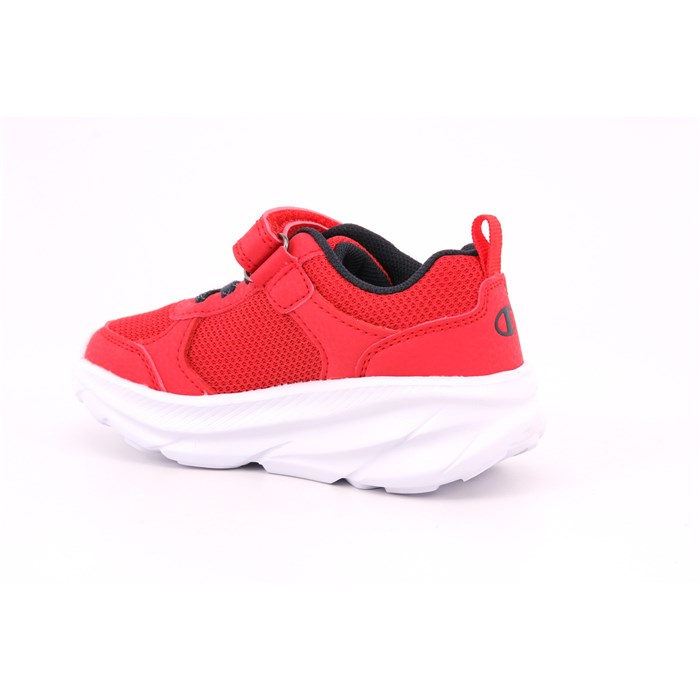 Scarpa Strappi + Elastico Champion Bambino Rosso  Scarpe 1166 - S32997