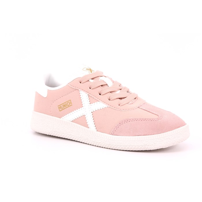 Scarpa Allacciata Munich Bambina Rosa  Scarpe 209 - 8034005